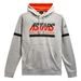 MIKINA CLUB HOODIE, ALPINESTARS (ŠEDÁ/ČERNÁ/ČERVENÁ)