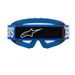 ALPINESTARS VISION YOUTH BLAZE – DETSKÉ MOTOKROSOVÉ OKULIARE NA MX A ENDURO (MODRÁ, ČÍRE PLEXI) 2025