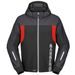 BUNDA HOODIE H2OUT 2023, SPIDI (ČIERNA/ANTRACIT/ČERVENÁ)