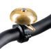 ZVONEK NA KOLESO CLASSIC PING BRASS BELL, OXFORD (ZLATÝ PLÁŠŤ)