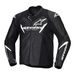 BUNDA FASTER 3, ALPINESTARS (ČERNÁ/BÍLÁ) 2025