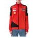 MIKINA NA ZIP TEAM DUCATI CORSE, (ČERVENÁ, ČIERNA)