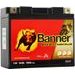 BATÉRIE AGM PLUS 12V, BGT12B-4, 10AH, 190A, BANNER BIKE BULL AGM PLUS 150X70X130