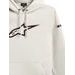 ALPINESTARS INSIGNIA HOODIE – VOĽNOČASOVÁ MOTO MIKINA (SVETLÁ OFF WHITE)