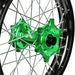 KOMPLETNÉ KOLESO V1 X-GRIP – 21" X 1,6", ČIERNA/ZELENÁ – GASGAS EC 250 (2021 - 2022) A ĎALŠIE MODELY