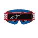 ALPINESTARS VISION YOUTH BLAZE – DETSKÉ MOTOKROSOVÉ OKULIARE NA MX A ENDURO (ČERVENÁ, ZRKADLOVÉ STRIEBORNÉ PLEXI) 2025