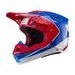 PŘILBA SUPERTECH S-M10 AEON, ALPINESTARS (ČERVENÁ FLUO/MODRÁ) 2024