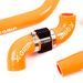 SILIKÓNOVÉ HADICE CHLADIČA X-GRIP – ORANŽOVÁ – GASGAS EC 250 (2024 - 2025) A ĎALŠIE MODELY