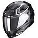 SCORPION PRILBA NA MOTOCYKEL EXO-491 SPIN, ČIERNA/BIELA