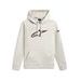 ALPINESTARS INSIGNIA HOODIE – VOĽNOČASOVÁ MOTO MIKINA (SVETLÁ OFF WHITE)