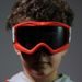 OKULIARE ARIETE SNOWY - KIDS 14930-RAV RED, ORANGE LENS OWLS STRAP