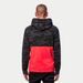 MIKINA CAMO BLOCK HOODIE, ALPINESTARS (ŠEDÁ CAMO/ČERVENÁ FLUO)