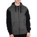 X-GRIP MIKINA S KAPUCŇOU NA ZIPS – SIVÁ