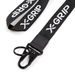 ZOSILNENÁ ŠNÚRKA NA KĽÚČE HEAVY DUTY X-GRIP – ČIERNA