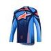 ALPINESTARS TECHSTAR NOMUR – MOTOKROSOVÝ DRES NA MX A ENDURO (TMAVO MODRÁ/ORANŽOVÁ/MODRÁ) 2026