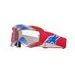 OKULIARE VISION 5 CORP, ALPINESTARS (ČERVENÁ/BIELA/MODRÁ, ČÍRE PLEXI) 2025