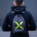 VAK SO SŤAHOVACÍMI ŠNÚRKAMI X-GRIP – ČIERNA