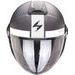 SCORPION PRILBA NA MOTOCYKEL EXO-CITY II SHORT, ŠEDÁ/BIELA
