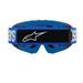 ALPINESTARS VISION YOUTH BLAZE – DETSKÉ MOTOKROSOVÉ OKULIARE NA MX A ENDURO (MODRÁ, ZRKADLOVÉ MODRÉ PLEXI) 2025
