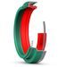 SIMERINGY DO PREDNÁ VIDLICA (ROCK SHOX 35 MM, DC), SKF (ZELENO-ČERVENÉ)