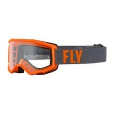 okuliare FOCUS, FLY RACING (šedá/oranžová)