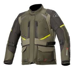 BUNDA ANDES DRYSTAR, TECH-AIR 5 KOMPATIBILNÝ, ALPINESTARS (ZELENÁ/ČERNÁ/ŽLUTÁ FLUO)