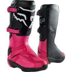 FOX WMNS COMP BOOT - BUCKLE - BLACK/PINK MX23