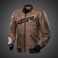 BOMBER JACKET BROWN PATINA