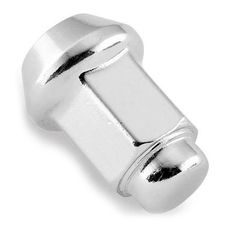 10MM TAPERED CHROME LUG NUT 14MM HEAD BOX OF 16