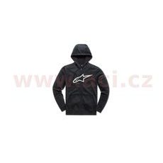 MIKINA AGELESS II FLEECE, ALPINESTARS (ČERNÁ/BÍLÁ)