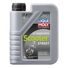 LIQUI MOLY MOTORBIKE 2T SEMISYNTH SCOOTER, POLOSYNTETICKÝ MOTOROVÝ 2T OLEJ 1 L