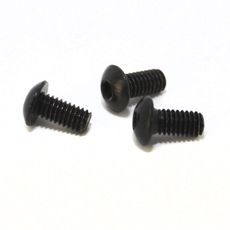 FASTENER, STANDARD (METRIC): SCREW (M4 X 0.7 X 8MM) BUTTONHEAD, 10.9 GRADE STEEL, BLACK