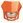Maska so svetlom POLISPORT LMX 8657600004 oranžová KTM