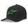 šiltovka AGELESS CURVE HAT, ALPINESTARS (černá/zelená)