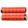 gripy LOCK-ON se šroubovacími objímkami a větší tl. úchopu, OXFORD (červené, délka 130 mm, 1 pár)