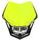UNI predné maska vrátane svetlá V-Face FULL LED, RTECH (neon žlutá/černá)