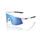 slnečné okuliare SPEEDCRAFT Matte White, 100% (modré sklo)