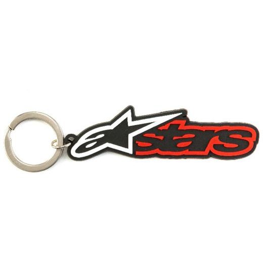 KĽÚČENKA BLAZE KEY FOB, ALPINESTARS (ČERNÁ/ČERVENÁ)