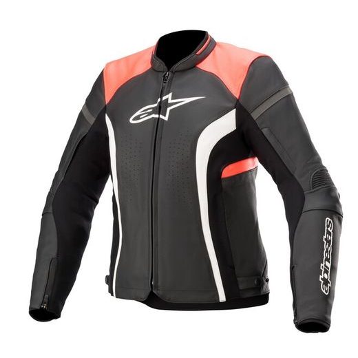 BUNDA STELLA KIRA, ALPINESTARS, DÁMSKA (ČERNÁ/RŮŽOVÁ FLUO)