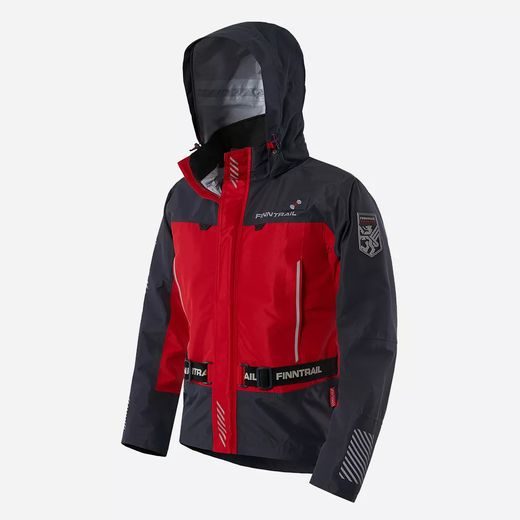 FINNTRAIL JACKET MUDWAY RED