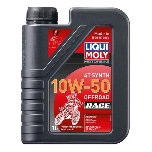 LIQUI MOLY MOTORBIKE 4T SYNTH 10W50 OFFROAD RACE, PLNĚ SYNTETICKÝ MOTOROVÝ OLEJ 1 L