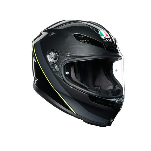 K6 E2205 MULTI - MINIMAL GUNMETAL/BLACK/YELLOW FLUO