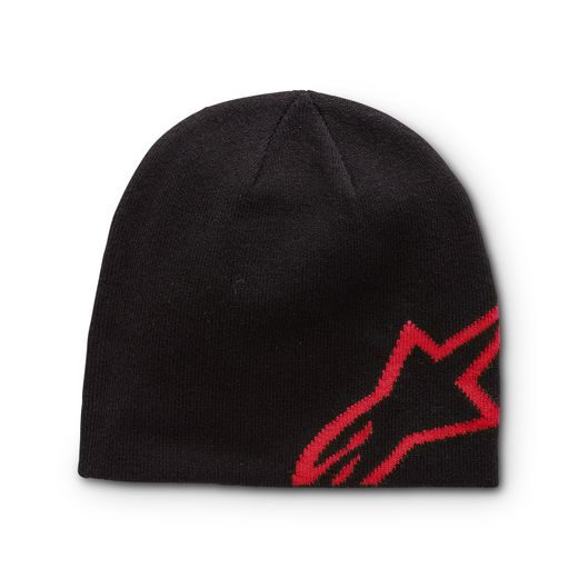 ČIAPKY CORP SHIFT BEANIE, ALPINESTARS (ČERNÁ/ČERVENÁ)