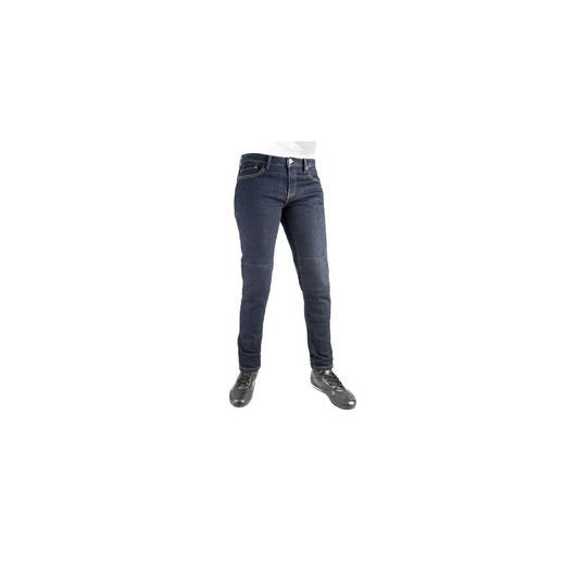 NOHAVICE ORIGINAL APPROVED JEANS SLIM FIT, OXFORD, DÁMSKE (MODRÁ)