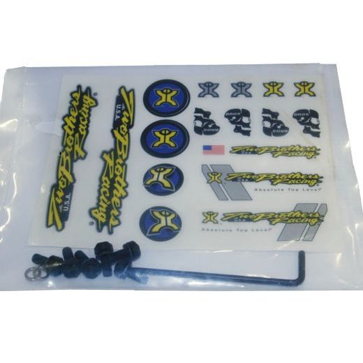 TBR ENDCAP BOLT KIT BLACK