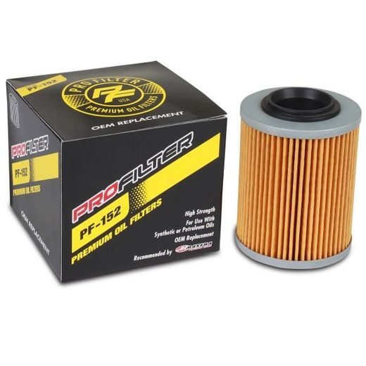 PROFILTER, PREMIUM OIL FILTER - CAN-AM, APRILIA, CF MOTO CARTRIDGE