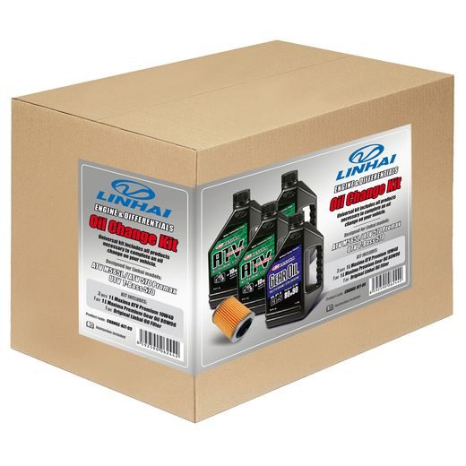 OIL CHANGE KIT + DIFF. - LINHAI M565L, M570L, PROMAX 570/650, T-BOSS 570