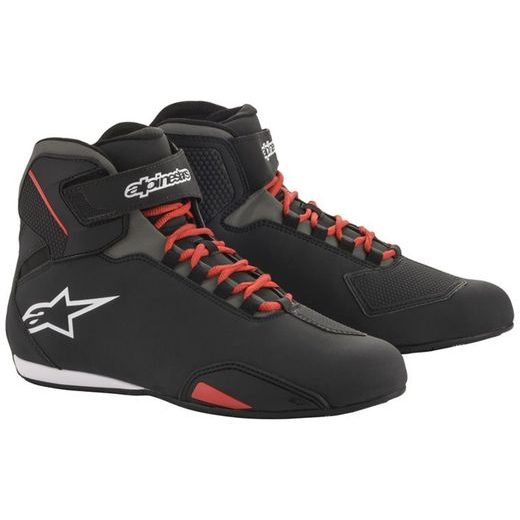 TOPÁNKY SEKTOR, ALPINESTARS (ČERNÉ/ČERVENÉ)