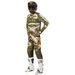 DRES RACER TACTICAL, ALPINESTARS (ZELENÁ/PÍSKOVÝ MASKÁČ/MANDARINKA)