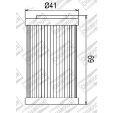 OLEJOVÝ FILTR CHAMPION COF555 100609605